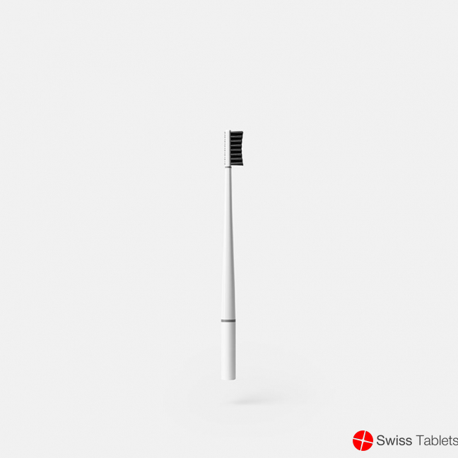 Piuma Toothbrush White Antibacterial Soft buy online