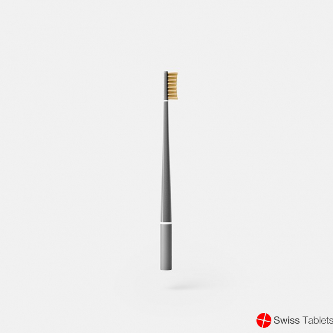 Piuma Toothbrush Gray Vitamin C Medium buy online