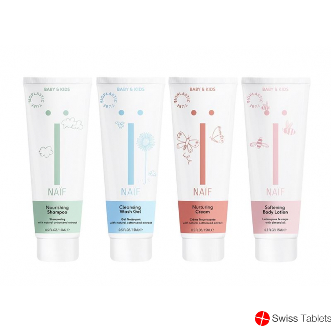 Naif The Mini Set Baby Travel 4x Travel Size Prod buy online