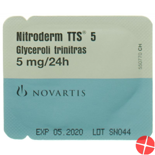 Nitroderm Tts 5 Mg/24h 10 Stück