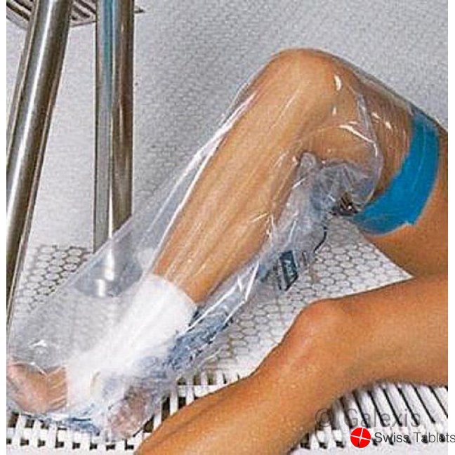 Illa Dusch Schutzfolie 80x40cm Fuss Knie Beutel 5 Stück buy online