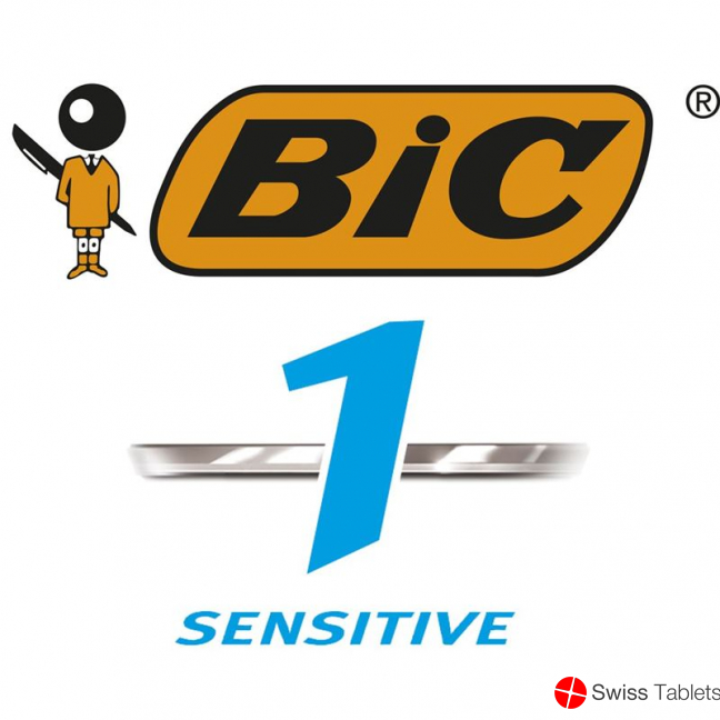 Bic 1 Sensitive Klingenrasierer 10 Stück buy online
