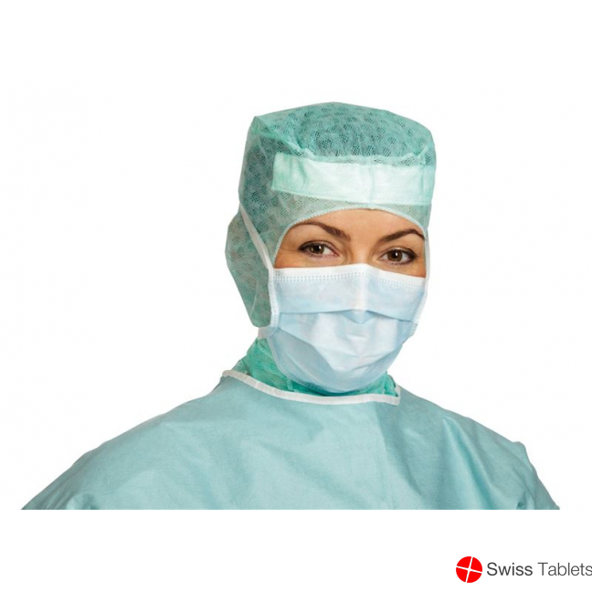 Barrier surgical mask (protective mask) Standard Basic Blue 60 pieces buy online