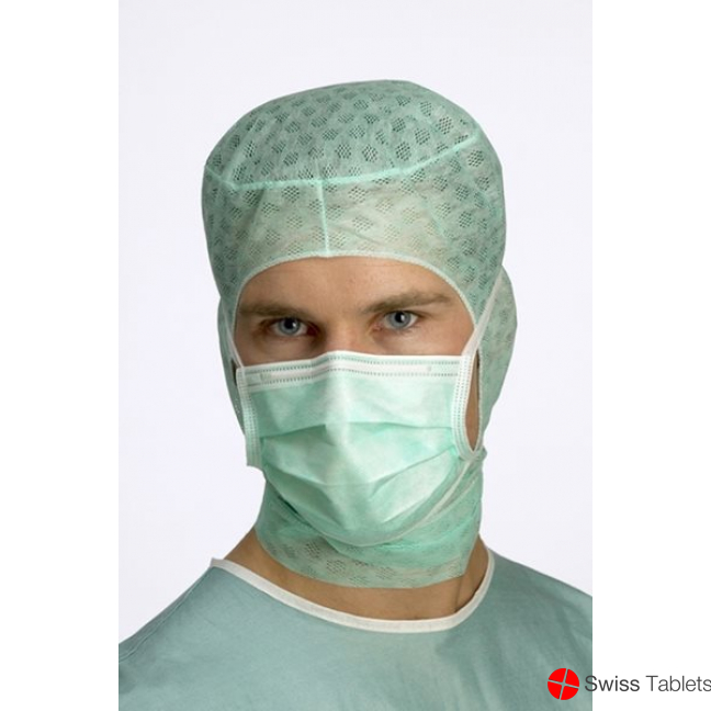 Barrier OP Masken Basic Grün Typ II Binden 50 Stück buy online