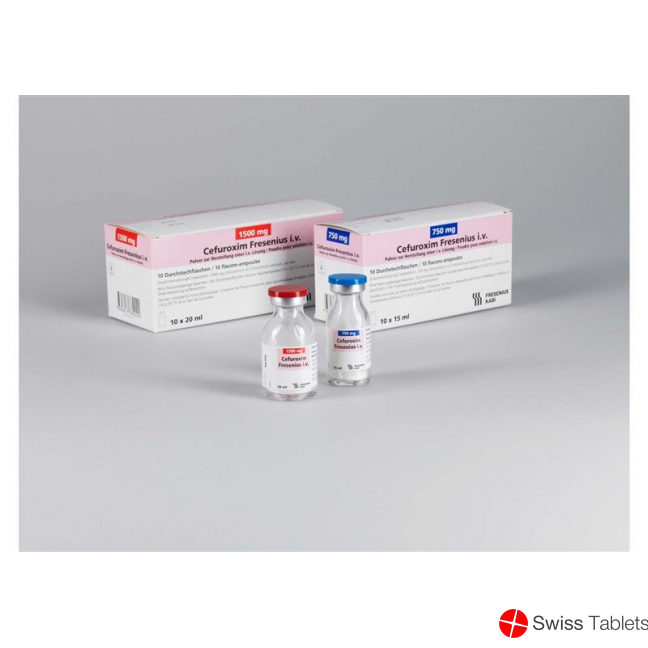 Cefuroxim Fresenius 750mg i.v. Durchstechflasche 10 Stück buy online