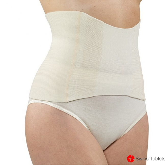 Eusana Nierenwärmer Anatomisch S Ivoire Swiss Mountain Silk buy online