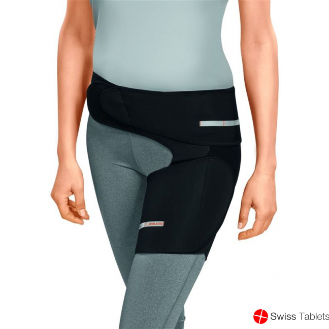 Sporlastic Coxa-Hit Grösse XL Links Schwarz buy online
