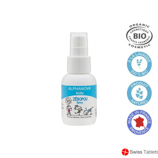 Alpha Nova kids ZEROPOU spray préventif 50 ml