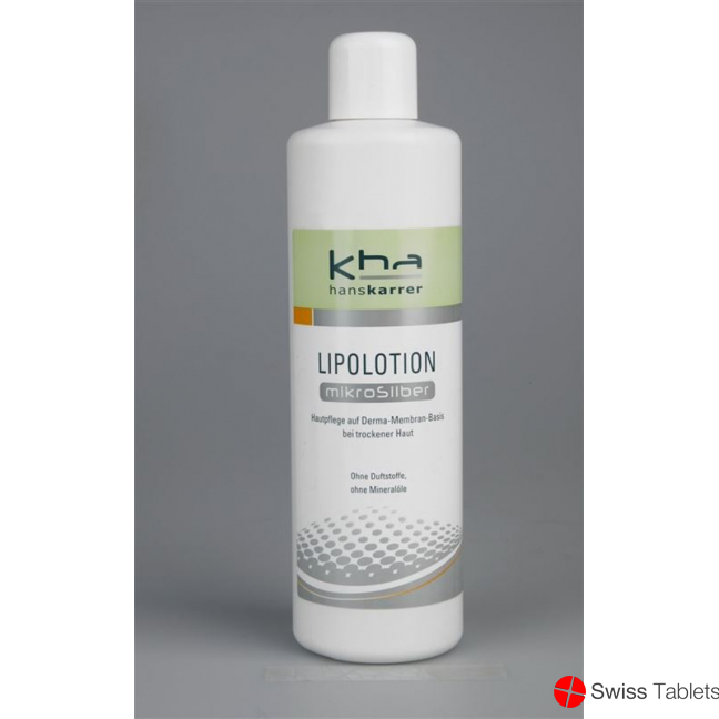 Hans Karrer Lipolotion Mikrosilber Flasche 500ml buy online