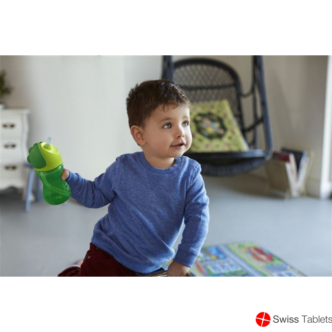 Avent Philips Straw Cup 300ml Boy Green buy online