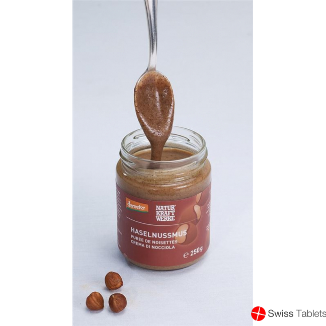 Naturkraftwerke Haselnussmus Demeter 250g buy online