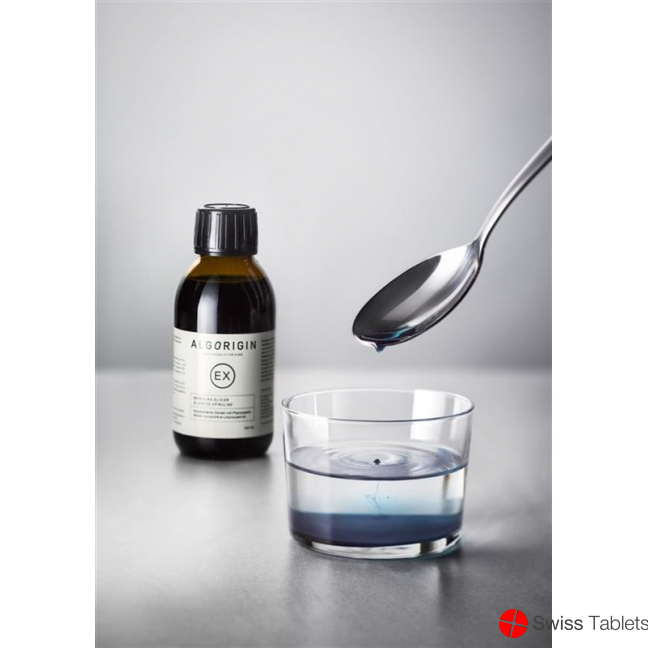 Algorigin Spirulina Elixier Phycocyanine Flasche 140ml buy online
