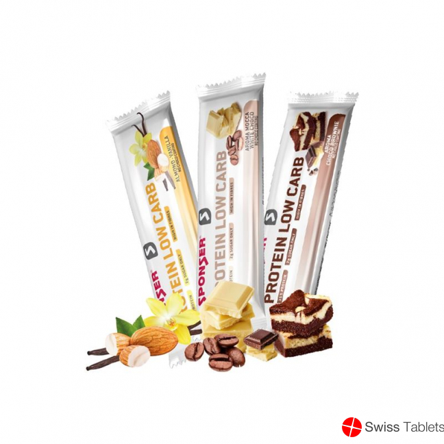 Sponser Protein Low Carb Bar Disp Choc Brown 25 Stück buy online