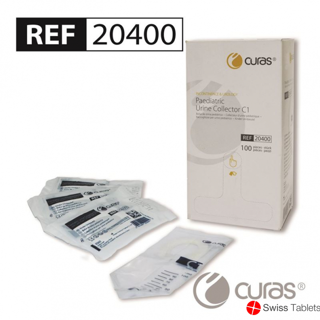 Curas Baby Kinder Urinbtl Unisex 100ml St 100 Stück buy online
