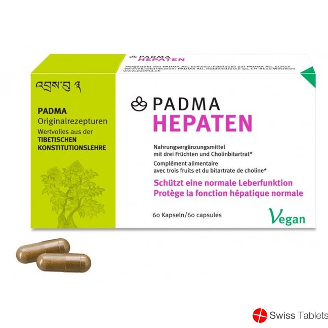 Padma Hepaten Capsules Blister 60 pieces buy online