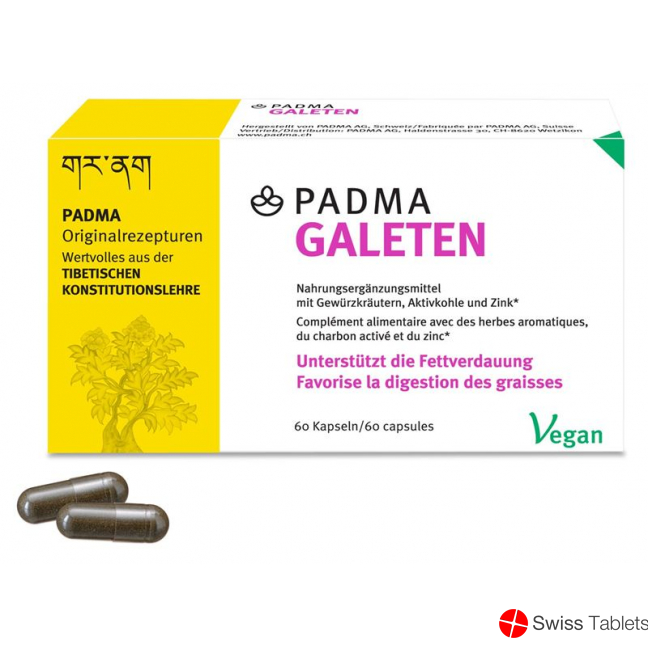 Padma Galeten Capsules Blister 60 pieces buy online