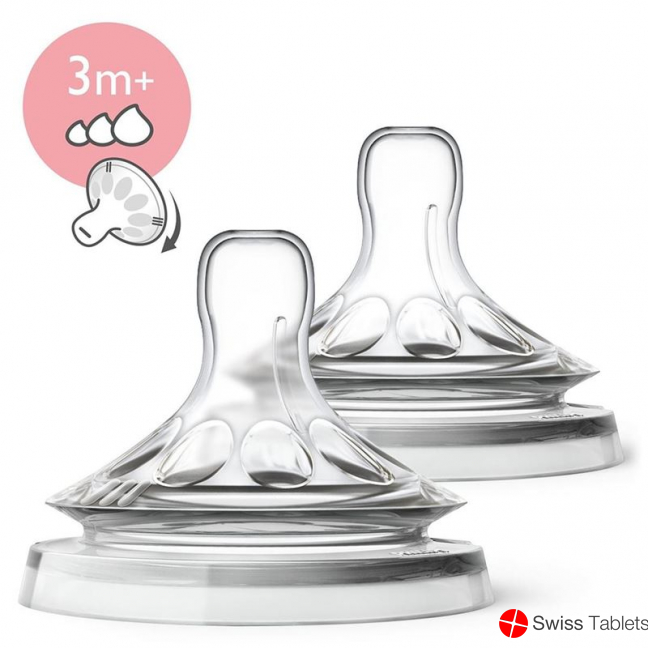 Avent Philips Natural Sauger 3m+ 2 Stück buy online
