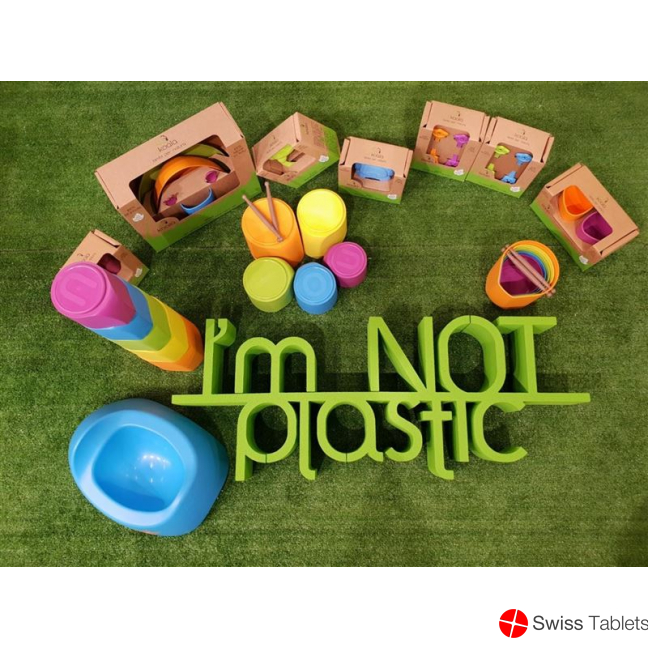 Ekoala Dining Set 5-teilig Bio Plastik Kol Ass 6m+ buy online