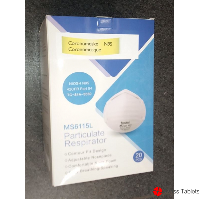 1va Coronamaske Niosh N95 Einweg 20 Stück buy online
