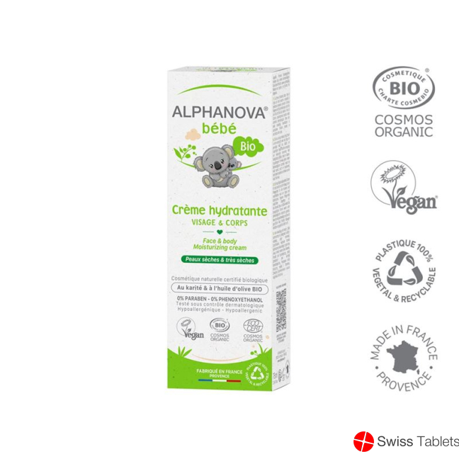 Alphanova BB Feuchtigkeitscreme Gesicht Tube 75ml buy online