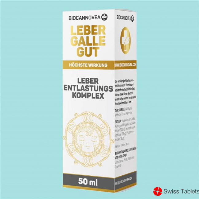 Biocannovea Entlastungskomplex Leber-Galle 50ml buy online
