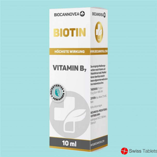 Biocannovea Biotin Vitamin B7 Flasche 10ml buy online