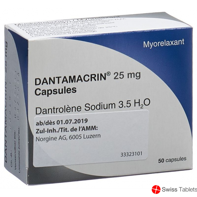 Dantamacrin Kapseln 25mg 50 Stück buy online
