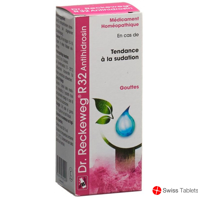 Reckeweg R32 Antihidrosin Tropfen Flasche 50ml buy online