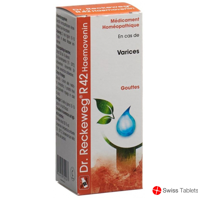 Reckeweg R42 Haemovenin Tropfen Flasche 50ml buy online