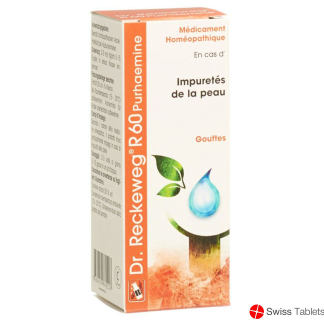 Reckeweg R60 Purhaemine Tropfen Flasche 50ml buy online