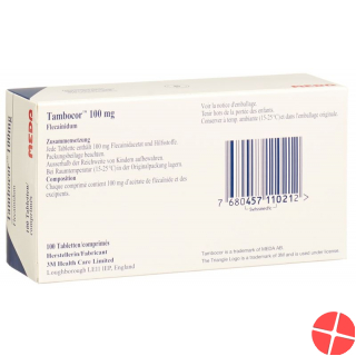 Tambocor Tabletten 100mg 100 Stück