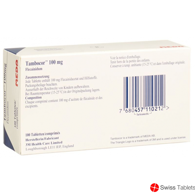 Tambocor Tabletten 100mg 100 Stück buy online Tambocor Tabletten 100mg 100 Stück buy online