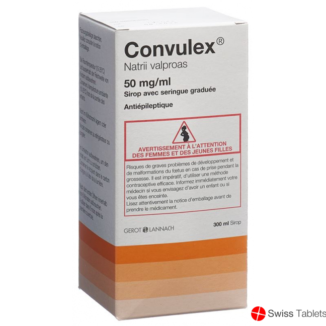 Convulex Sirup 300ml buy online