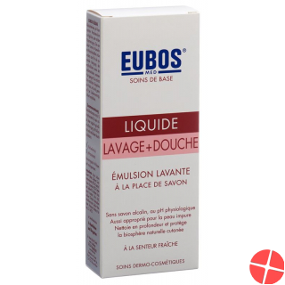 Eubos Seife Liquid Parfümiert Rosa Flasche 200ml