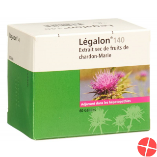 Legalon Kapseln 140mg 60 Stück