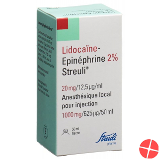 Lidocain Epin Streuli 2% M Kons Durchstechflasche 50ml