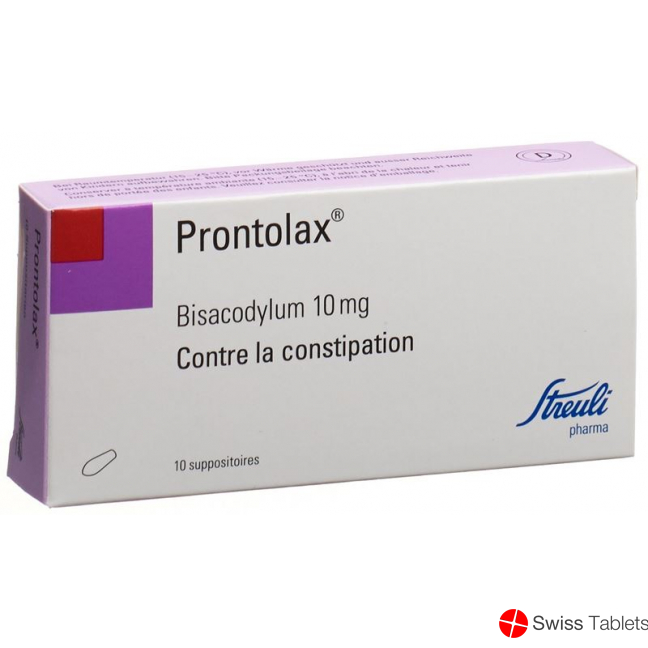 Prontolax 10mg 10 Zäpfchen buy online