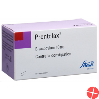 Prontolax Zäpfchen 10mg 50 Stück