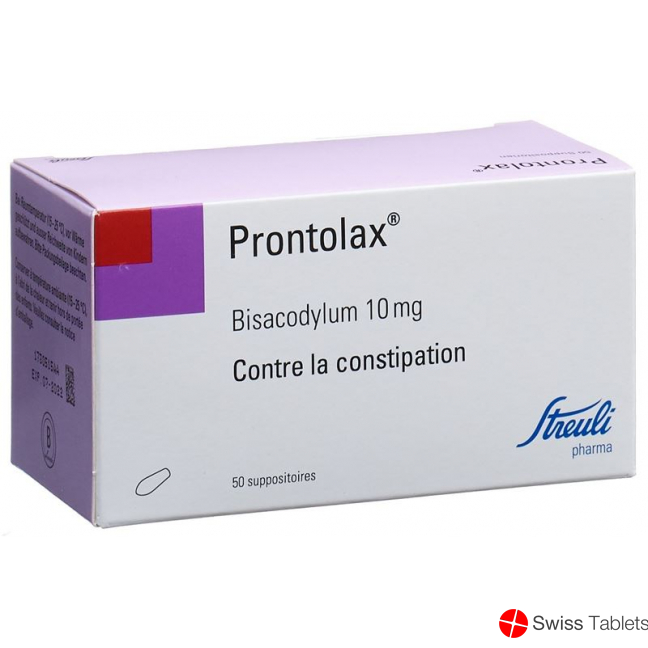 Prontolax Zäpfchen 10mg 50 Stück buy online