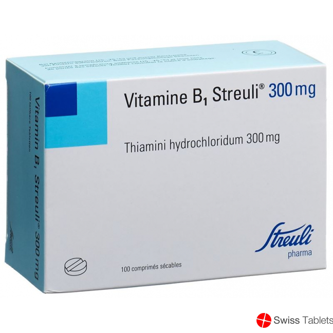 Vitamin B1 Streuli Tabletten 300mg 100 Stück buy online