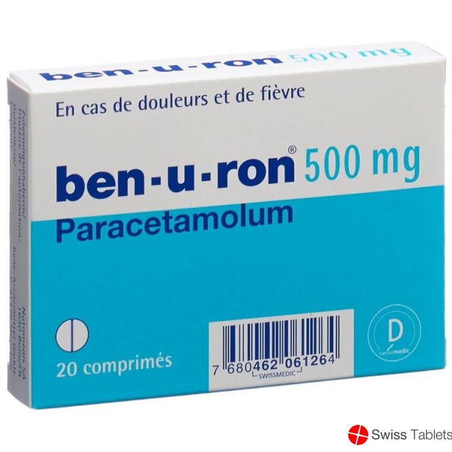 Ben U Ron 500mg 20 Tabletten buy online
