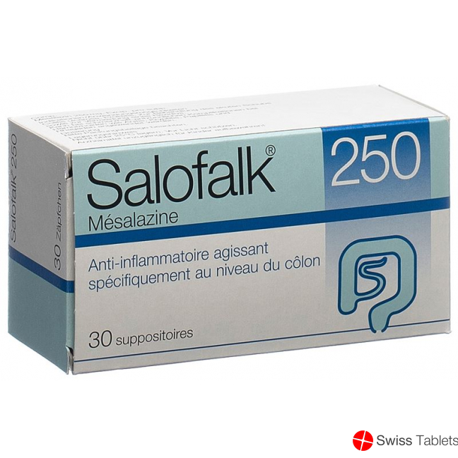 Salofalk Zäpfchen 250mg 30 Stück buy online