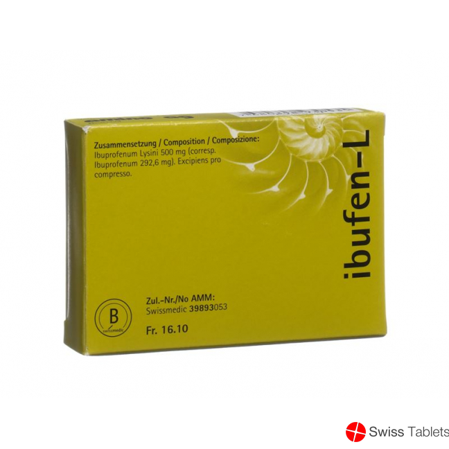 Ibufen-l Tabletten 500mg 20 Stück buy online Ibufen-l Tabletten 500mg 20 Stück buy online