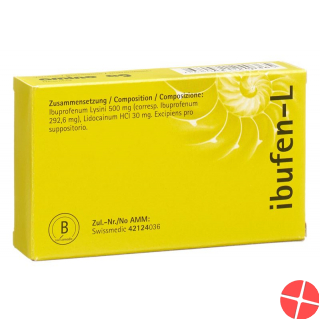 Ibufen-l Zäpfchen 500mg 10 Stück