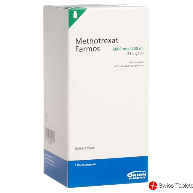 Methotrexat Farmos 5000mg/200ml Durchstechflasche 200ml buy online