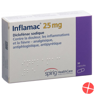Inflamac Kapseln 25mg 30 Stück