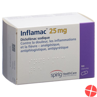 Inflamac Kapseln 25mg 100 Stück