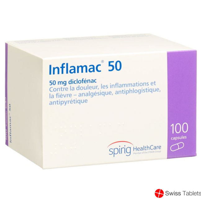 Inflamac 50 Kapseln 50mg 100 Stück buy online