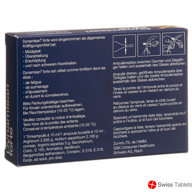 Dynamisan Forte 20 Trinkampullen buy online