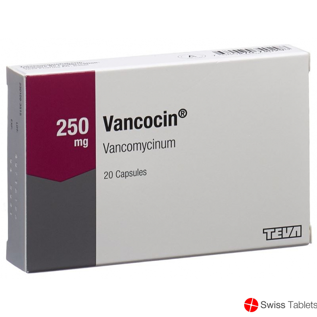 Vancocin Kapseln 250mg 20 Stück buy online